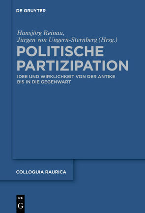 Politische Partizipation von Reinau,  Hansjörg, Ungern-Sternberg,  Jürgen von