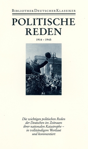 Politische Reden in vier Bänden von Fahrmeir,  Andreas, Wende,  Peter