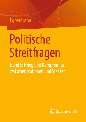 Politische Streitfragen von Jahn,  Egbert