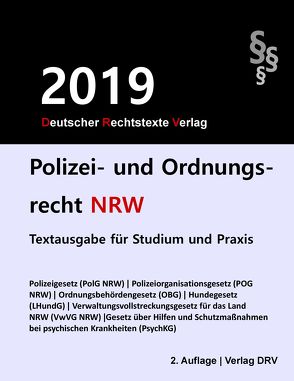 Polizei- und Ordnungsrecht NRW von DRV,  Redaktion