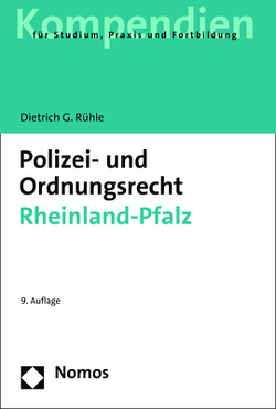 Polizei- und Ordnungsrecht Rheinland-Pfalz von Rühle,  Dietrich G.