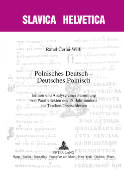 Polnisches Deutsch – Deutsches Polnisch von Cerná-Willi,  Rahel