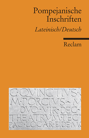 Pompejanische Inschriften von Hüttemann,  Arno
