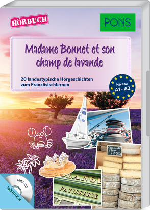 PONS Hörbuch Französisch – Madame Bonnet et son champ de lavande