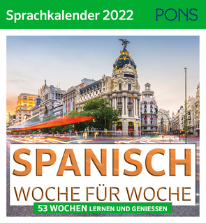 PONS Sprachkalender 2022 Spanisch