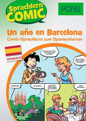 PONS Sprachlern-Comic Spanisch – Un año en Barcelona
