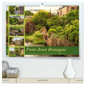 Pont-Aven Bretagne (hochwertiger Premium Wandkalender 2024 DIN A2 quer), Kunstdruck in Hochglanz von Ziemer,  Astrid