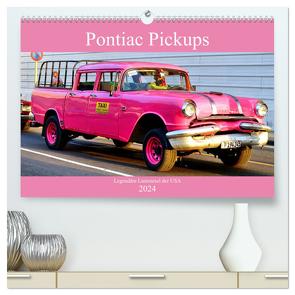 Pontiac Pickups – Legendäre Lastenesel der USA (hochwertiger Premium Wandkalender 2024 DIN A2 quer), Kunstdruck in Hochglanz von von Loewis of Menar,  Henning