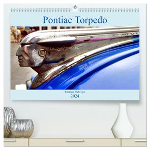 Pontiac Torpedo – Rüstiger Siebziger (hochwertiger Premium Wandkalender 2024 DIN A2 quer), Kunstdruck in Hochglanz von von Loewis of Menar,  Henning