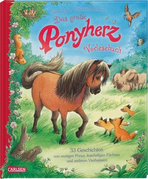 Ponyherz: Das große Ponyherz-Vorlesebuch – 33 Geschichten von mutigen Ponys, kuscheligen Füchsen und anderen Vierbeinern von Harvey,  Franziska, Luhn,  Usch