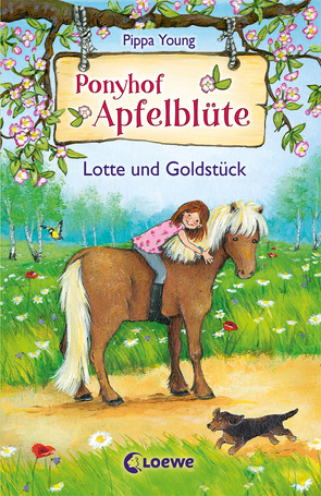 Ponyhof Apfelblüte (Band 3) – Lotte und Goldstück von Kröll,  Tatjana, Young,  Pippa