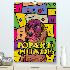 Popart Hunde von Nico Bielow (Premium, hochwertiger DIN A2 Wandkalender 2020, Kunstdruck in Hochglanz) von Bielow,  Nico