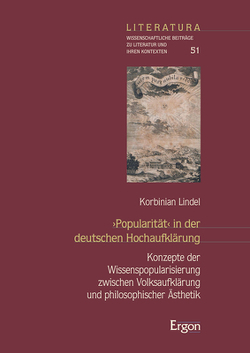 ›Popularität‹ in der deutschen Hochaufklärung von Lindel,  Korbinian