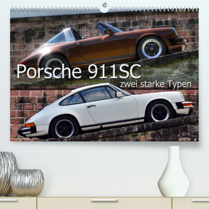 Porsche 911SC – zwei starke Typen (Premium, hochwertiger DIN A2 Wandkalender 2023, Kunstdruck in Hochglanz) von Laue,  Ingo