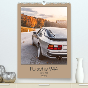 Porsche 944 – Fine Art (Premium, hochwertiger DIN A2 Wandkalender 2022, Kunstdruck in Hochglanz) von Reiss,  Björn