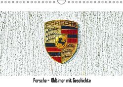 Porsche – Oldtimer mit Geschichte (Wandkalender immerwährend DIN A4 quer) von Sommer,  Marcel