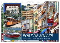 Port de Sóller – Küstenort auf Mallorca (Wandkalender 2024 DIN A3 quer), CALVENDO Monatskalender von Felix,  Holger