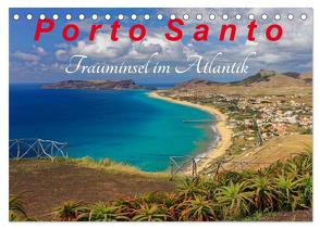 Porto Santo Trauminsel im Atlantik (Tischkalender 2024 DIN A5 quer), CALVENDO Monatskalender von Lielischkies,  Klaus