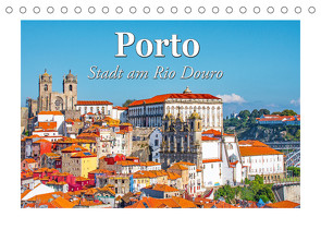 Porto – Stadt am Rio Douro (Tischkalender 2023 DIN A5 quer) von Schwarze,  Nina