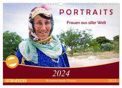 PORTRAITS – Frauen aus aller Welt (Wandkalender 2024 DIN A3 quer), CALVENDO Monatskalender von Wiens,  Claudia