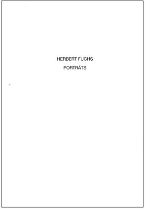 Porträts von Fuchs,  Herbert