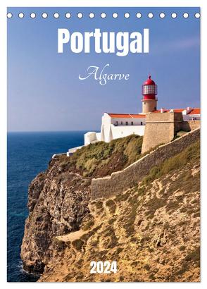 Portugal. Algarve (Tischkalender 2024 DIN A5 hoch), CALVENDO Monatskalender von Kolfenbach,  Klaus