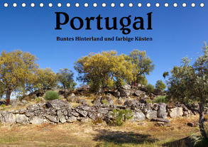 Portugal Buntes Hinterland und farbige Küsten (Tischkalender 2019 DIN A5 quer) von Salzmann,  Ursula