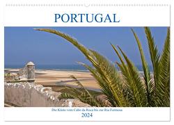 Portugal – Die Küste vom Cabo da Roca zur Ria Formosa (Wandkalender 2024 DIN A2 quer), CALVENDO Monatskalender von Braunleder,  Gisela