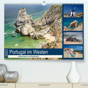 Portugal im Westen – erfrischend und farbenfroh (Premium, hochwertiger DIN A2 Wandkalender 2023, Kunstdruck in Hochglanz) von Liedtke,  Silke