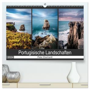 Portugisische Landschaften (hochwertiger Premium Wandkalender 2024 DIN A2 quer), Kunstdruck in Hochglanz von Eberhardt,  Peter