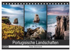 Portugisische Landschaften (Tischkalender 2024 DIN A5 quer), CALVENDO Monatskalender von Eberhardt,  Peter
