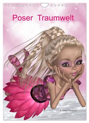 Poser Traumwelt (Wandkalender 2024 DIN A4 hoch), CALVENDO Monatskalender von Dambach,  Conny