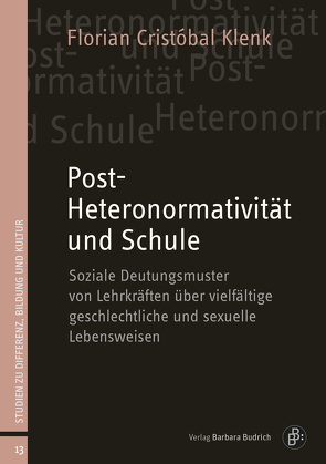 Post-Heteronormativität und Schule von Klenk,  Florian Cristobal