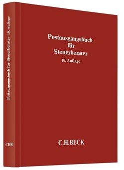 Postausgangsbuch für Steuerberater von Weiler,  Heinrich