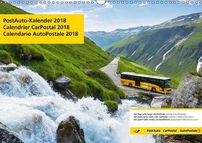 PostAuto 2018 (Wandkalender 2018 DIN A3 quer) von AG,  Calendaria
