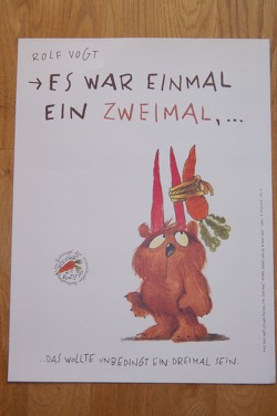 Poster „Das Zweimal“ aus „Es war einmal ein Zweimal…“ von Vogt,  Rolf