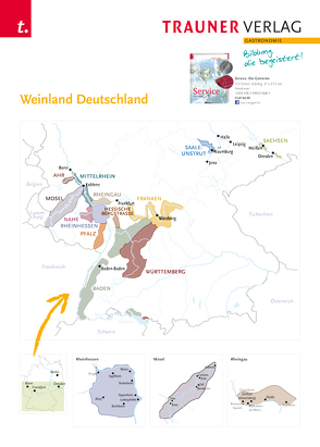 Poster: Weinland Deutschland von Verlag,  Trauner