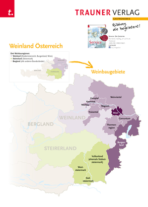 Poster: Weinland Österreich von Verlag,  Trauner