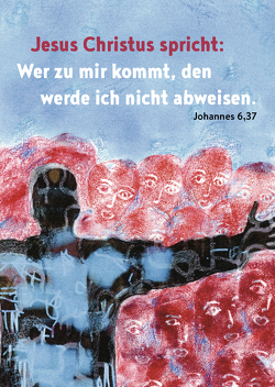 Postkarte zur Jahreslosung 2022 – 10 Karten im Set von Heinicke-Baldauf,  Inge