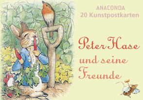Postkartenbuch Peter Hase und seine Freunde von Potter,  Beatrix