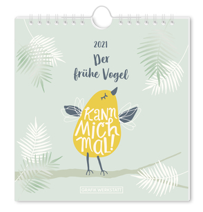 Postkartenkalender 2021 „Der frühe Vogel“