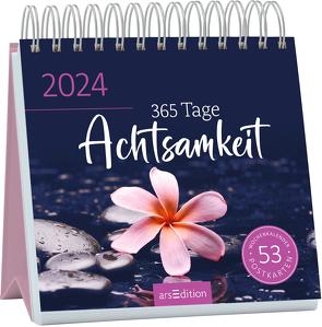 Postkartenkalender 365 Tage Achtsamkeit 2024