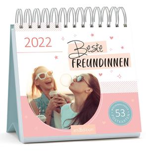 Postkartenkalender Beste Freundinnen 2022 – Wochenkalender mit abtrennbaren Postkarten