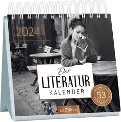 Postkartenkalender Der Literaturkalender 2024