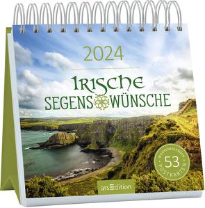 Postkartenkalender Irische Segenswünsche 2024