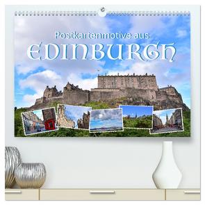 Postkartenmotive aus Edinburgh (hochwertiger Premium Wandkalender 2024 DIN A2 quer), Kunstdruck in Hochglanz von Ratzer,  Reinhold