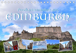 Postkartenmotive aus Edinburgh (Tischkalender 2023 DIN A5 quer) von Ratzer,  Reinhold