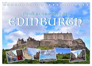 Postkartenmotive aus Edinburgh (Tischkalender 2024 DIN A5 quer), CALVENDO Monatskalender von Ratzer,  Reinhold