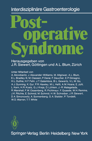 Postoperative Syndrome von Akovbiantz,  A.