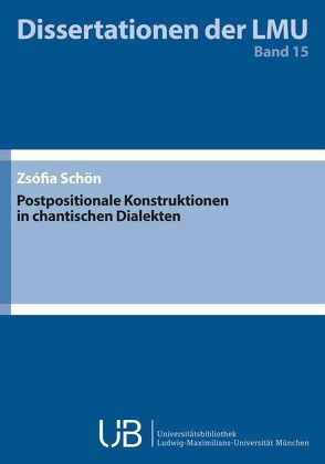 Postpositionale Konstruktionen in chantischen Dialekten von Schön,  Zsofia